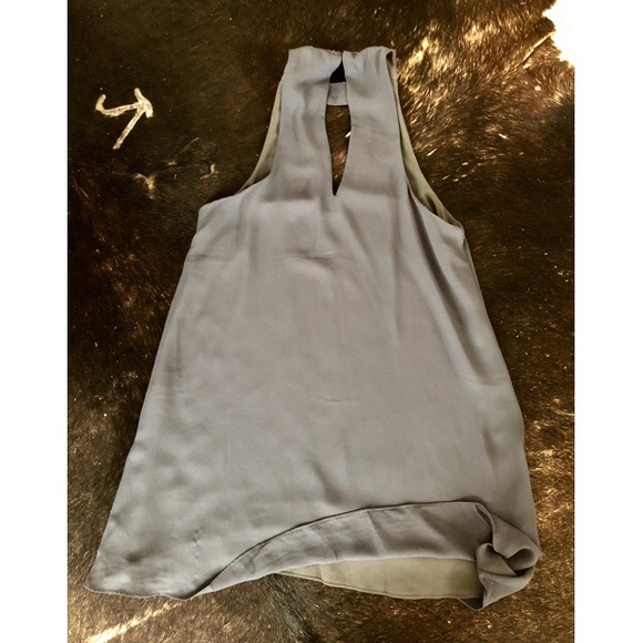 Mock neck charcoal dress - Picture 2 of 3